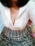 制服姿でエロ自撮りする女子校生の若々しいおっぱい画像008