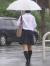 JKのハプニングエロ画像。びしょ濡れになった時の透けブラエロい！051