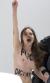おっぱい丸出しで抗議を行うトップレス抗議集団FEMEN021