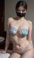 マスクビキニAIエロ画像60枚 水着の代わりにマスクで乳首を隠す変態ビキニ集めてみた051