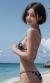 グラビアAIエロ画像199枚  巨乳・爆乳から貧乳まで水着姿のバーチャル美女集めてみた199