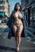 野外露出AIエロ画像155枚 街中や駅・公園で裸体を晒す変態美痴女生成してみた099