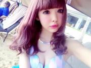 藤田ニコルちゃんの可愛いオッパイに俺tkmkしちゃった…笑のサムネイル画像