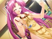 背後から突然おっぱい揉まれて赤面してる女の子のエロ画像 【2次元】のサムネイル画像