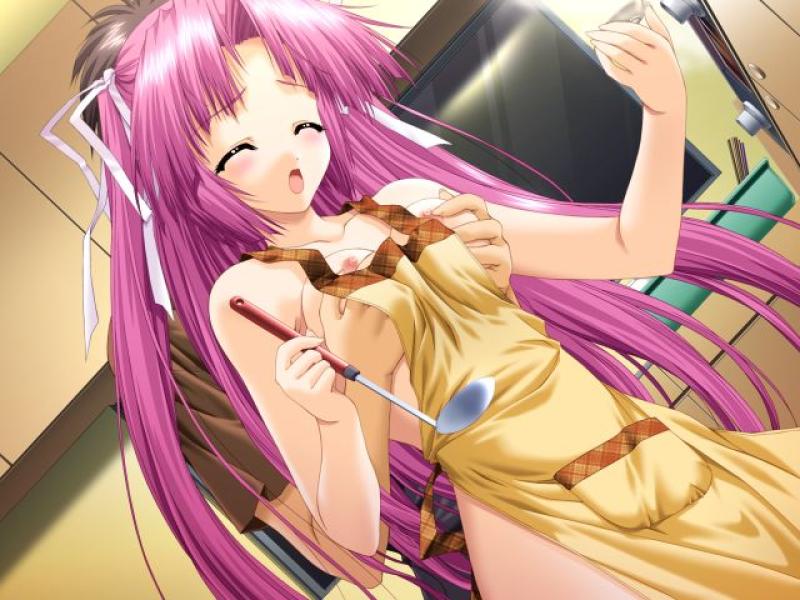 背後から突然おっぱい揉まれて赤面してる女の子のエロ画像 【2次元】のサムネイル