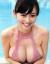 はちきれんばかりの巨乳に青筋がエロいグラドルのおっぱい画像027