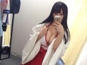 身長143cmでHカップの雨宮留菜のサムネイル画像