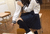 教室内JKたちのエロい戯れがエロすぎてロケットボッキ不可避ｗｗｗ（※GIF18枚）016