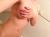 Twitter裏垢で20歳素人が入浴中の顔出し乳出し自撮り画像008
