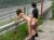 【野外SEX】山に連れ込まれて犯されてるメス豚のエロ画像！018