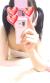 自撮りする貧乳娘!ツインテールがかわいすぐる004